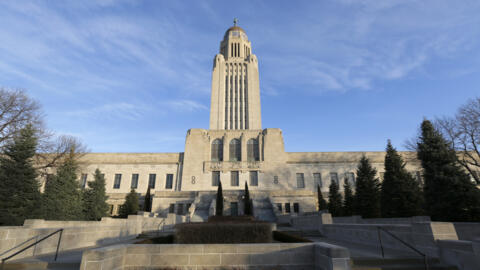 Le capitole du Nebraska qui abrite le Sénat à Lincoln, la capitale de l'État le 8 janvier 2020 (image d'illustration).