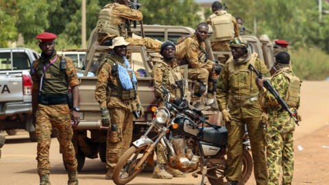 Wasu dakarun da ke samar da tsaro a Burkina Faso.