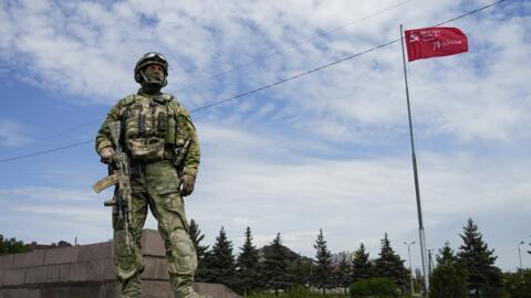 Un soldat russe dans le sud de l'Ukraine en 2022. (Image d'illustration)