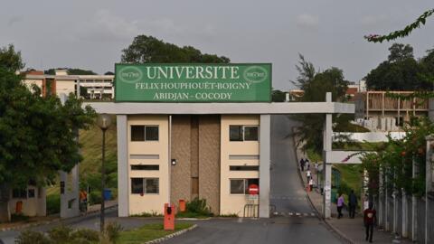 L'entrée de l'université Félix Houphouët-Boigny à Abidjan. (Image d'illustration).