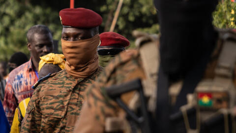 Shugaban majalisar mulkin sojin Burkina Faso Kaftin Ibrahim Traore.15/10/22