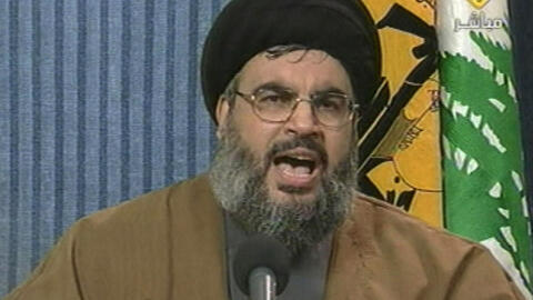 Jagoran Hezbolah, Hassan Nasrallah.