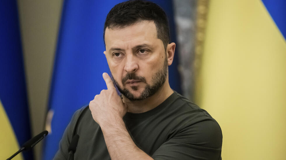 Shugaban Ukraine Volodymyr Zelensky.