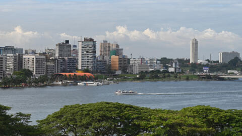 Une vue du quartier du plateau d'Abidjan en mai 2020.