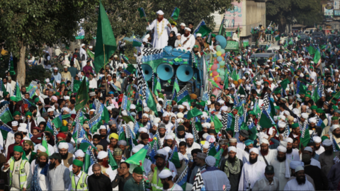 Bikin murnar Maulidi a birnin Lahore na Pakistan