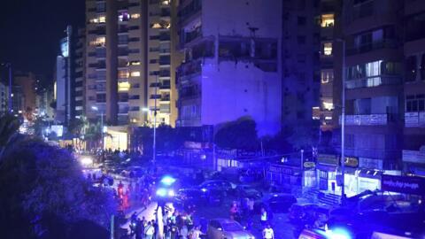 Dans le quartier de Cola, au cœur de Beyrouth, cette frappe israélienne a fait quatre morts dans la nuit du dimanche au lundi 30 septembre 2024. 