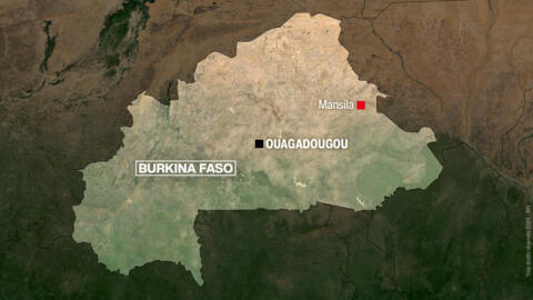 Taswirar Burkina Faso.