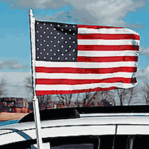  American Flag Car Flags