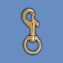 Solid Brass Swivel Snaps