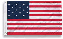 U.S Historical Flag - 15 Stars 1795-1818 (KY, VT)