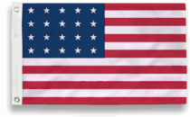 U.S Historical Flag - 20 Stars 1818-1819 (IN,LA,MS,OH,TN)