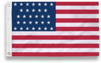 U.S Historical Flag - 31 Stars 1851-1858 (CA)