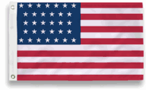 U.S Historical Flag - 32 Stars 1858-1859 (MN)