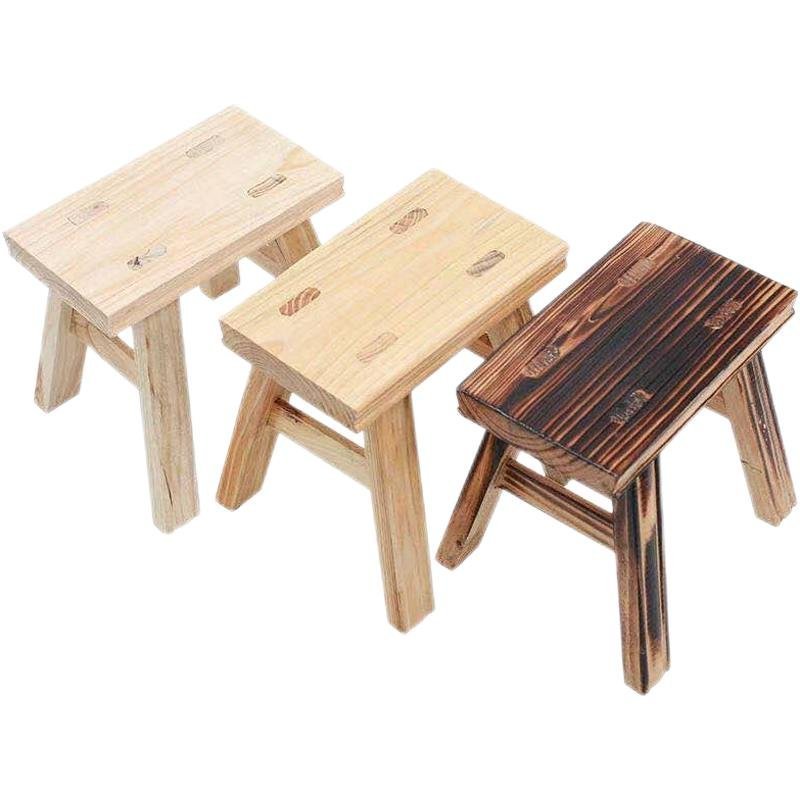 老式松木家用實木小板凳創意成人寶寶椅子跳舞墊腳木頭*特價