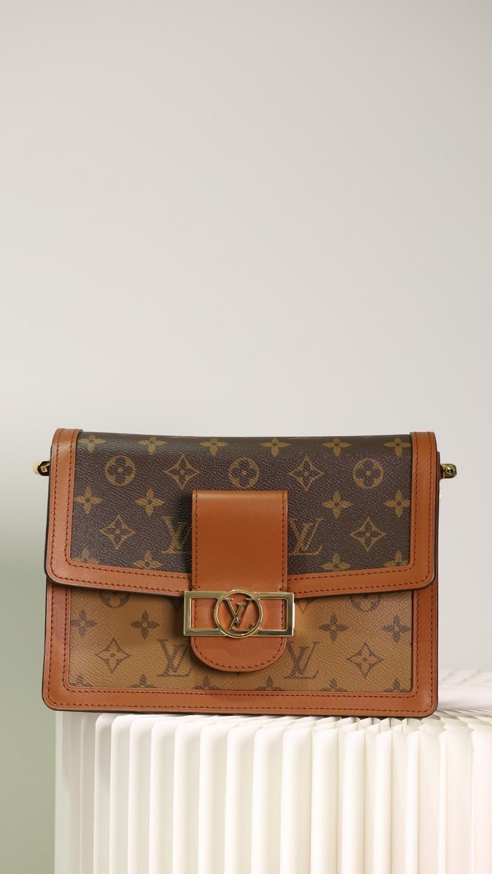 【新品直播】LV 原花DAUPHINE MM