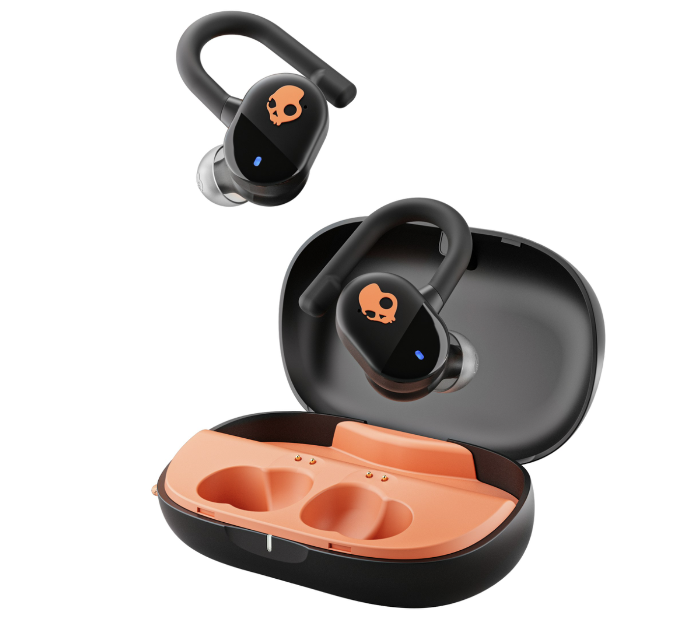 Push Play Active earbuds and charging case