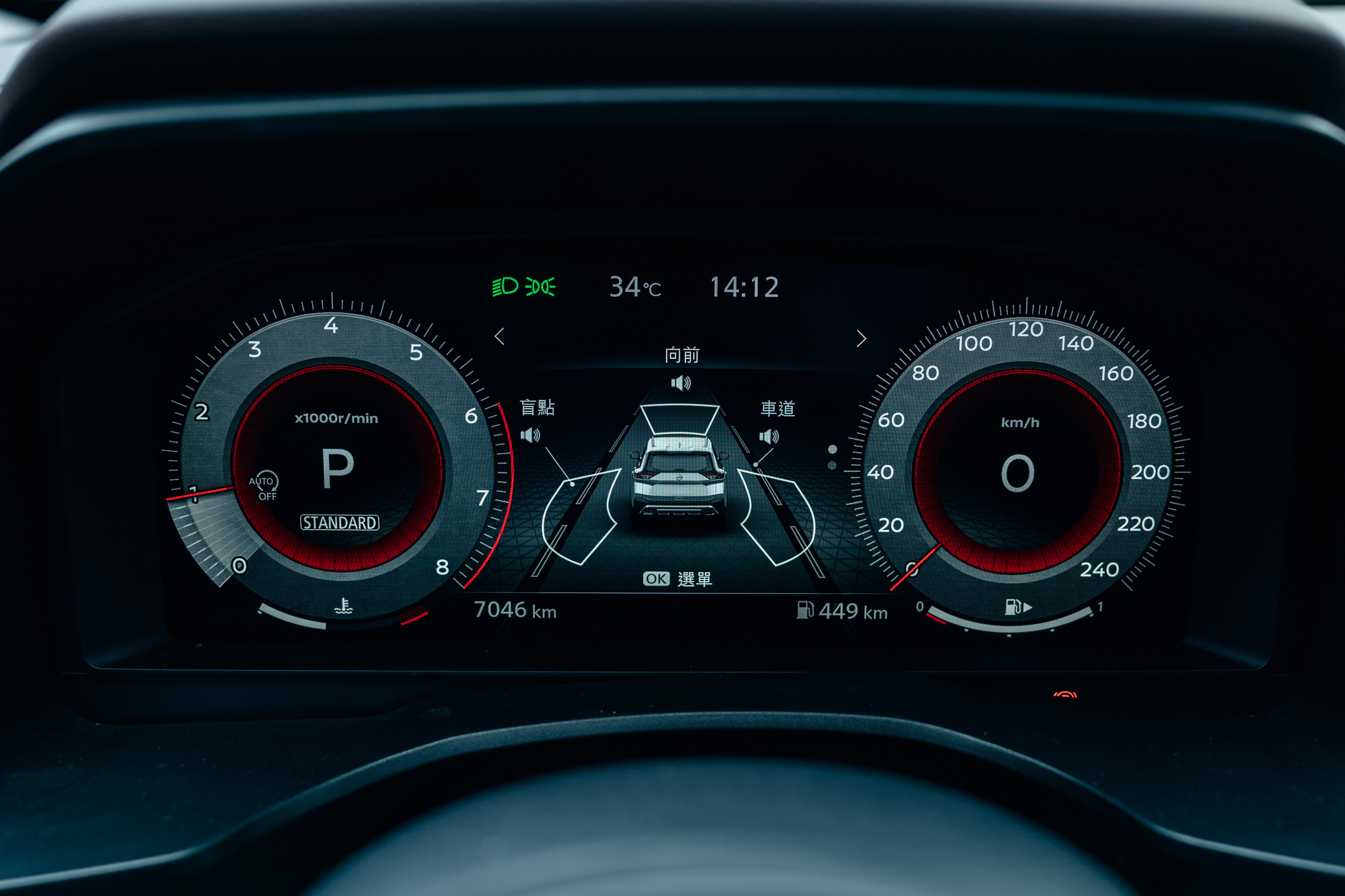 X-TRAIL全車系標配ProPILOT智行安全系統，包含AI智能駕駛輔助系統、ICC智慧型全速域定速控制系統與LKA車道維持輔助系統。
