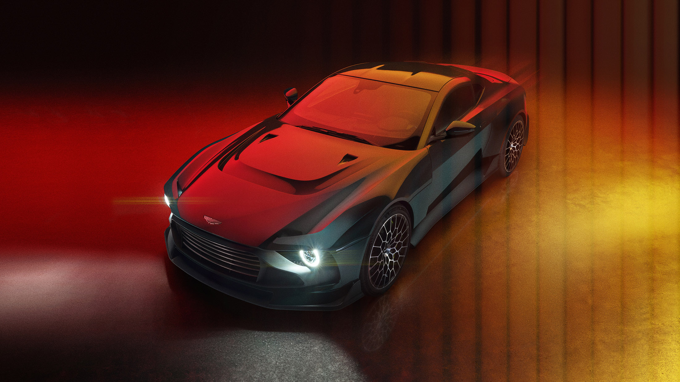 2024年7月新車預告：Aston Martin Valour。照片來源：Aston Martin