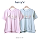 betty’s專櫃款　動物朋友拼貼印花短袖T-shirt(共二色) product thumbnail 1