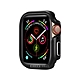 軍盾防撞 抗衝擊 Apple Watch Series SE/6/5/4 (44mm) 鋁合金雙料邊框保護殼(暗夜黑) product thumbnail 1