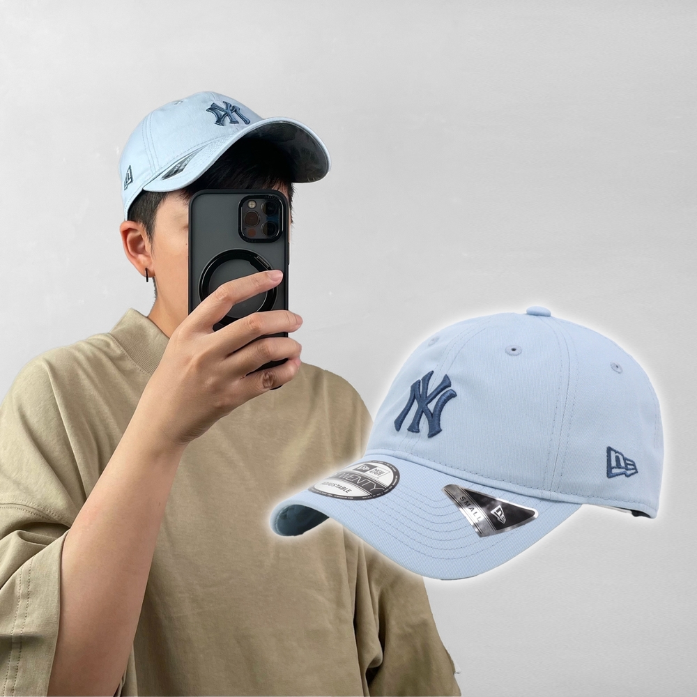 New Era 棒球帽 Soft Nature-Plants MLB 藍 920S 可調帽圍 紐約洋基 NYY 老帽 NE14148161