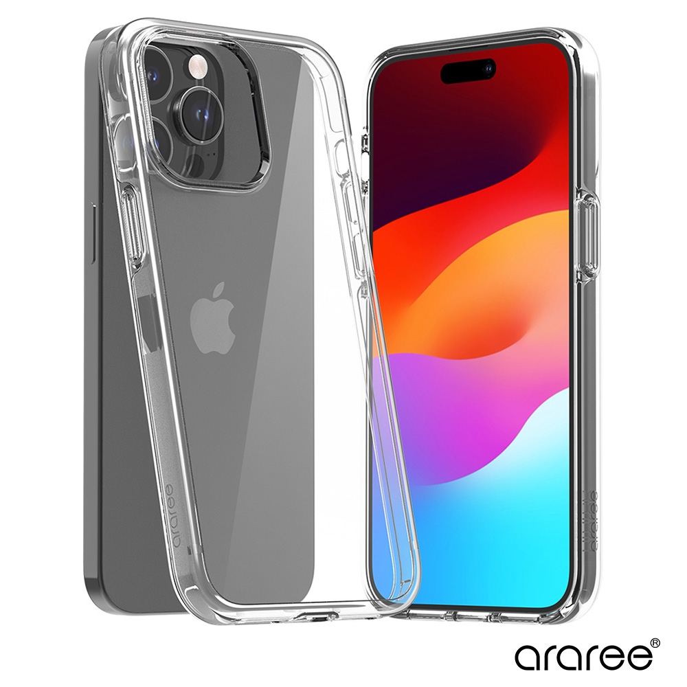 Araree Apple iPhone 15 Pro Max 抗衝擊透明保護殼