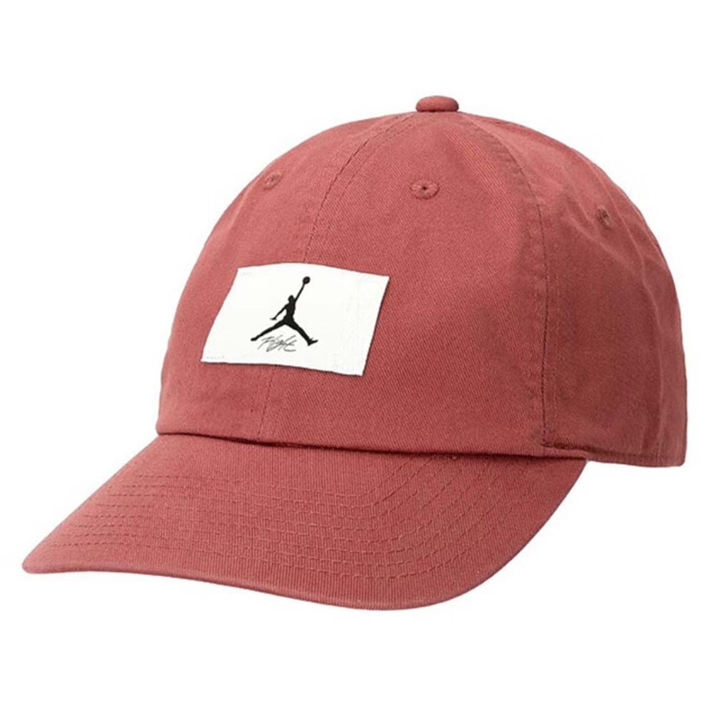 NIKE 帽子 棒球帽 運動帽 遮陽帽 J CLUB CAP US CB FLT PATCH 紅 FD5181-661 (3395)