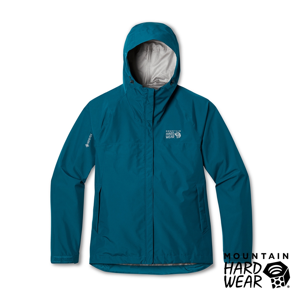 【美國 Mountain Hardwear】Exposure2 Gore-Tex Paclite Jacket GTX輕量防水連帽外套 女款 深裏海藍 #1929901