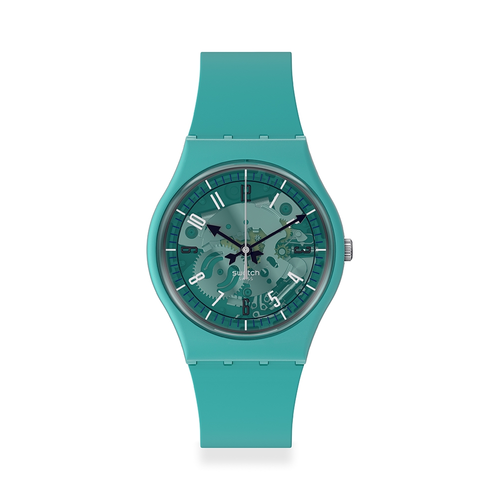 Swatch Gent 原創系列手錶 PHOTONIC TURQUOIS (34mm) 男錶 女錶 手錶 瑞士錶 錶