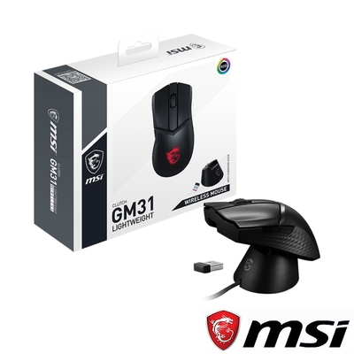 MSI GM31無線電競滑鼠