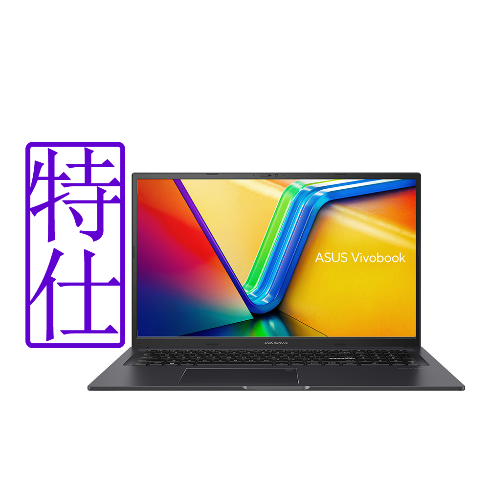 ASUS K3704VA 17.3吋特仕筆電 (i5-13500H/8G+16G/512G/Vivobook 17X/搖滾黑)