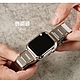 Apple watch通用錶帶 Series 9/8/7/6/5/4/3/2/1/SE/Ultra 方型磚磨砂切角鈦錶帶 product thumbnail 1