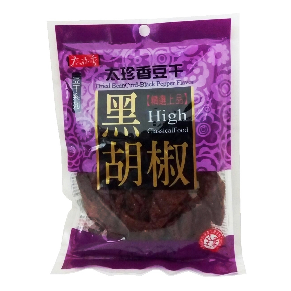 太珍香 黑胡椒豆干 100g