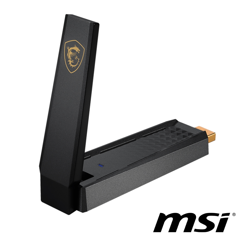 MSI微星 AXE5400 USB Adapter 無線網卡 WiFi 6E