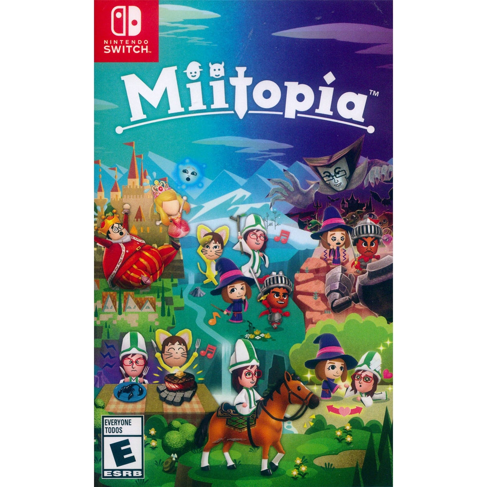 迷托邦 Miitopia - NS Switch 中英日文美版