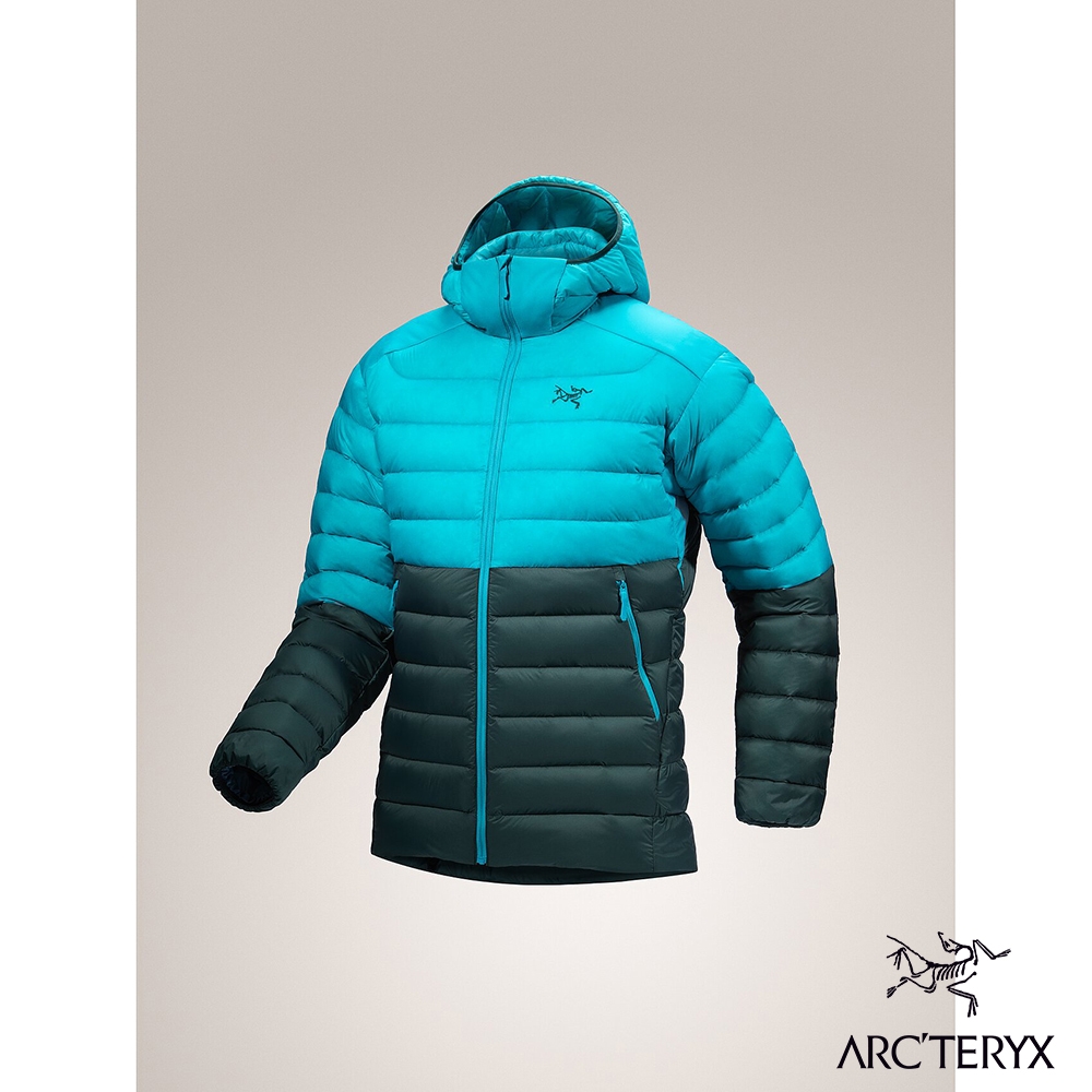 Arcteryx 始祖鳥 男 Cerium 羽絨外套 熱帶魚藍/皮西亞斯綠