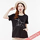 betty’s貝蒂思　帆船印花壓線拼接口袋T-shirt(黑色) product thumbnail 1