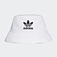 adidas 愛迪達 漁夫帽 帽子 遮陽帽 運動帽 三葉草 BUCKET HAT AC 白 FQ4641 product thumbnail 1