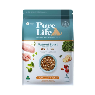 【Pure Life 純境】澳洲無穀凍乾狗糧系列 8KG