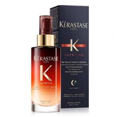 Kerastase卡詩 靜夜修護精華90ml(小紅瓶)-快速到貨