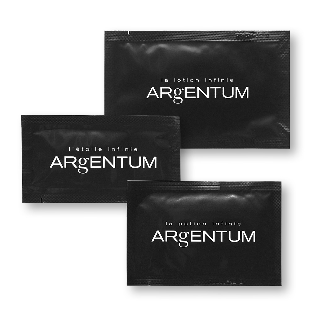 Argentum歐臻廷 亮顏體驗組(銀霜3ml+修護油3ml+銀乳10ml)