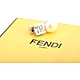 FENDI 芬迪 FF鑲嵌鑽飾垂墜式珍珠穿針式耳環(單只) product thumbnail 1