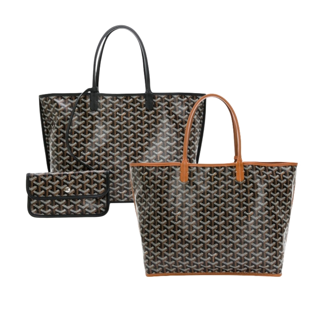 【GOYARD 高雅德】 GOYARD 老花雙面托特包大款 (多色選)