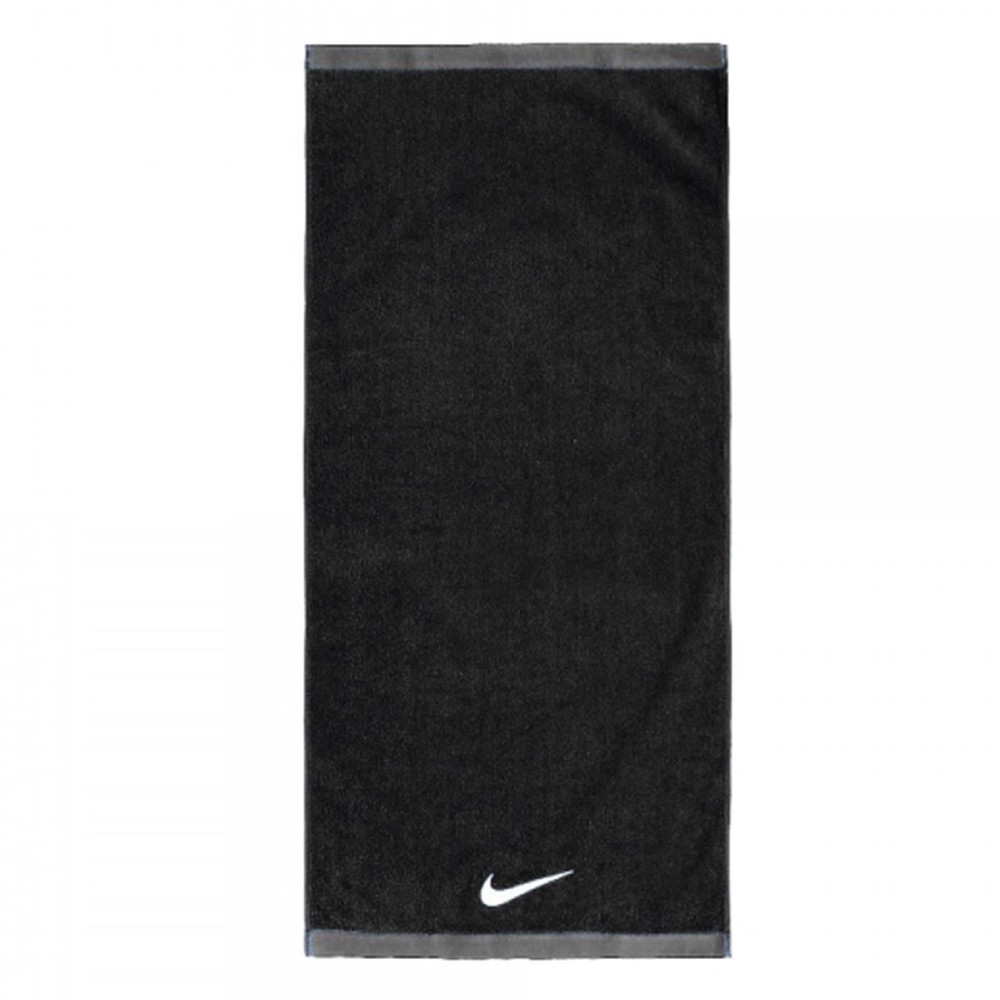 Nike 毛巾 Fundamental Towel 棉質 運動休閒 健身 重訓 路跑 吸汗 黑 白 NET17010MD