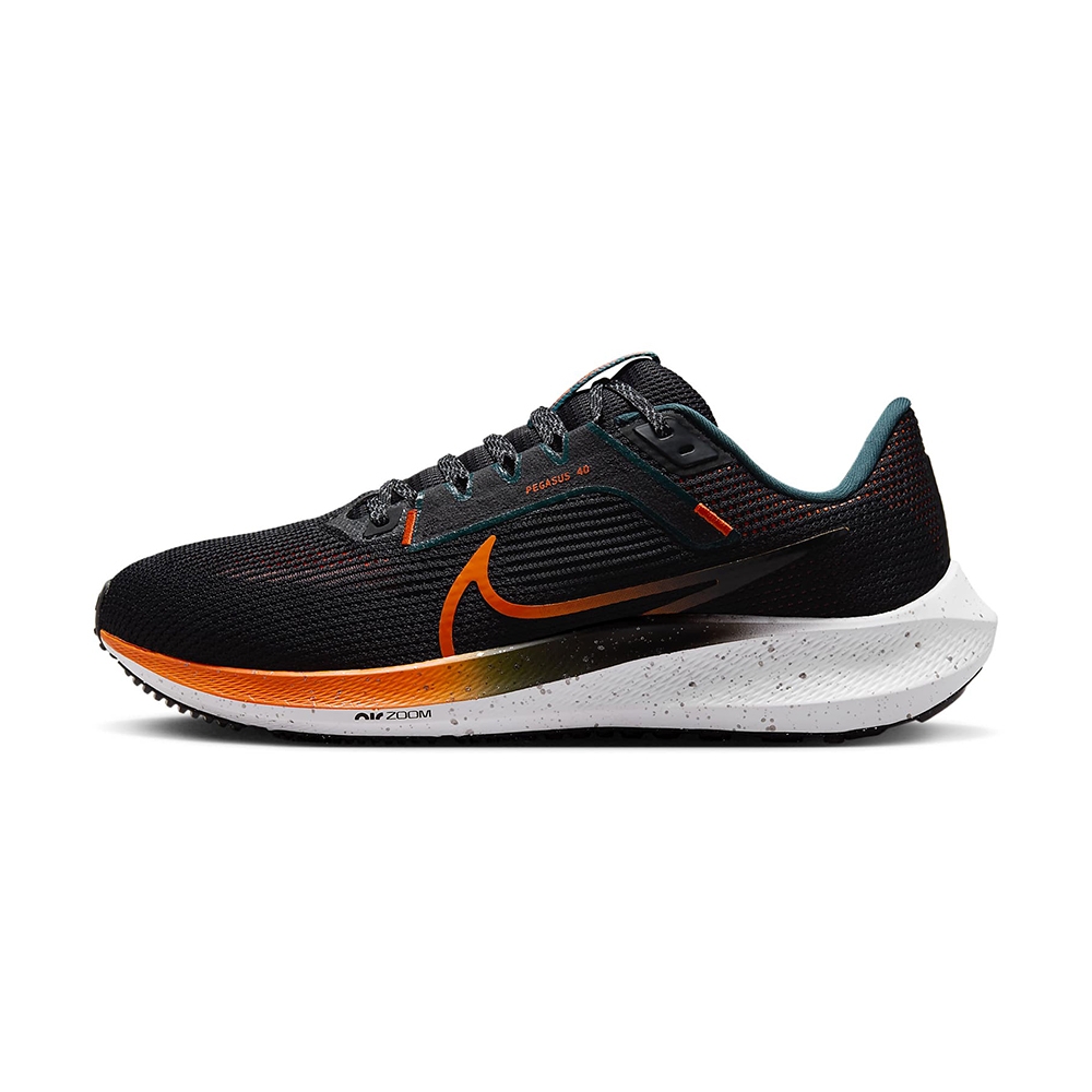 Nike Air Zoom Pegasus 40 男 黑橘 小飛馬 運動 緩震 路跑 慢跑鞋 FQ8723-010