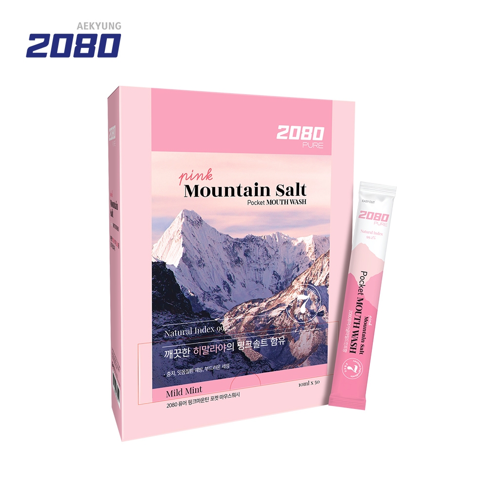 2080喜馬拉雅玫瑰水晶鹽漱口水