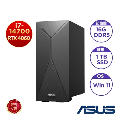 ASUS 華碩 H-S501MER-714700041W 桌上型電腦 (i7-14700/16G/1TB_SSD/RTX4060/500W/Win11 Home)