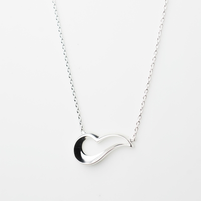 Georg Jensen #654 Hearts 純銀愛心項鍊