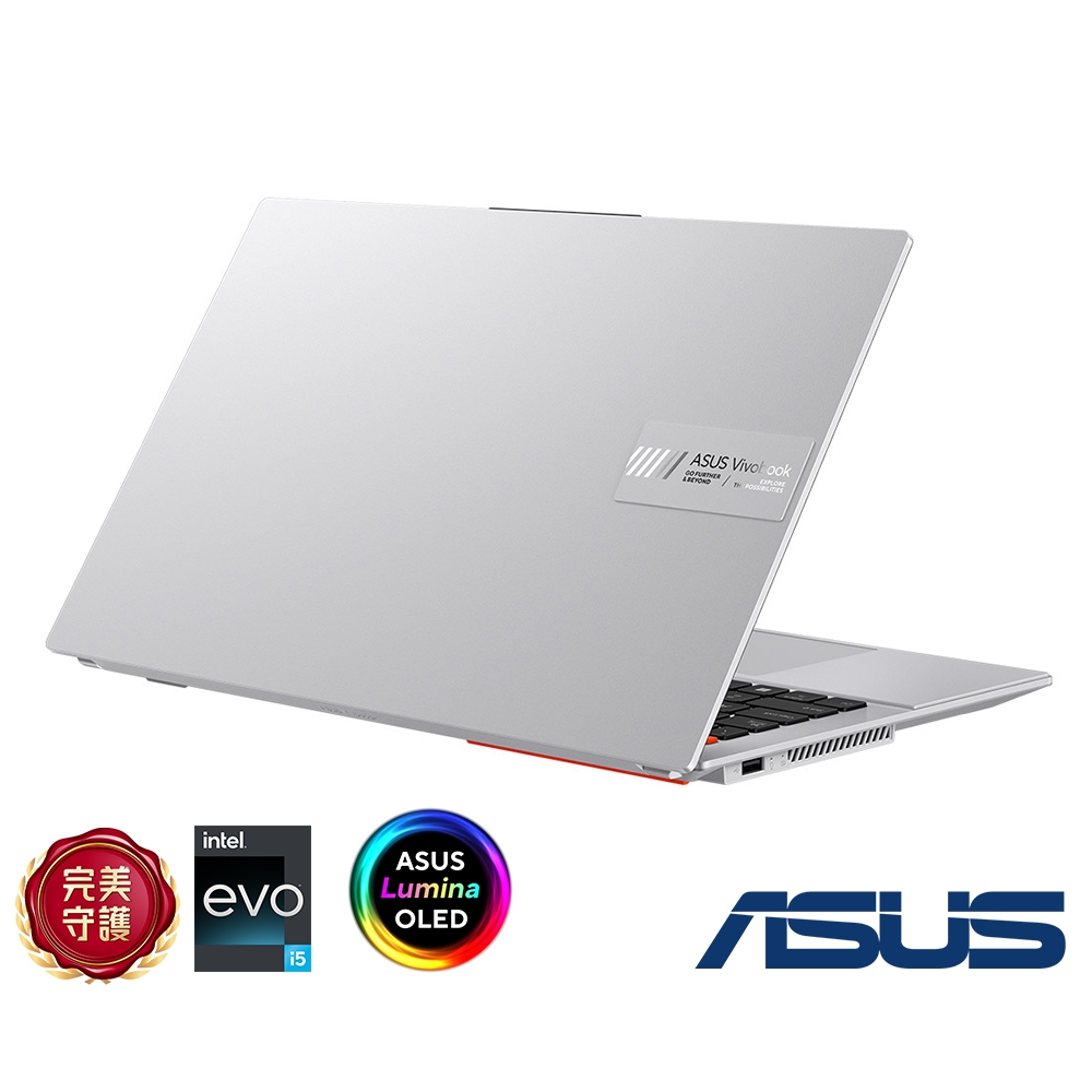 ASUS S5504VA 15.6吋2.8K筆電 (i5-13500H/16G/512G/EVO/Vivobook S15 OLED/酷玩銀)