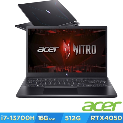 Acer 宏碁 Nitro AN17-51-78WP 17.3吋電競筆電(i7-13700